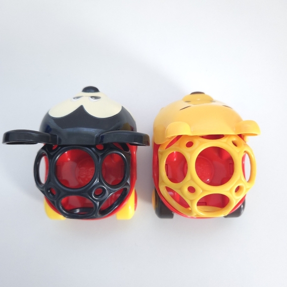 Oball Disney Baby Go Grippers Mickey Mouse Winnie the Pooh Push Cars - Picture 5 of 10